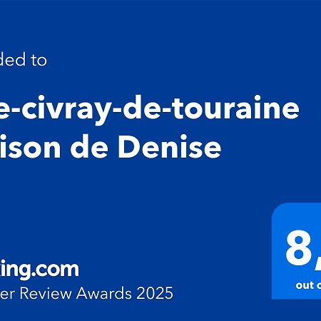 Gite-Civray-De-Touraine Maison De Denise Luaran gambar